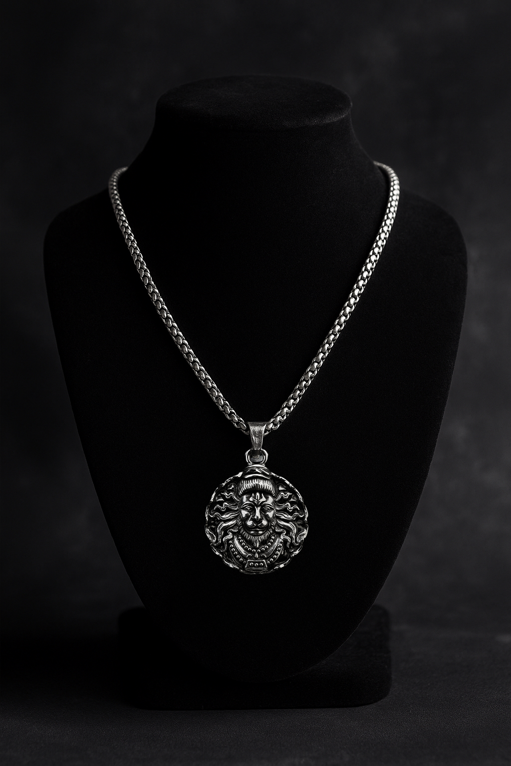 Buy 1 Get 3 Free -Pack of 4 Lord Hanuman Pendants.