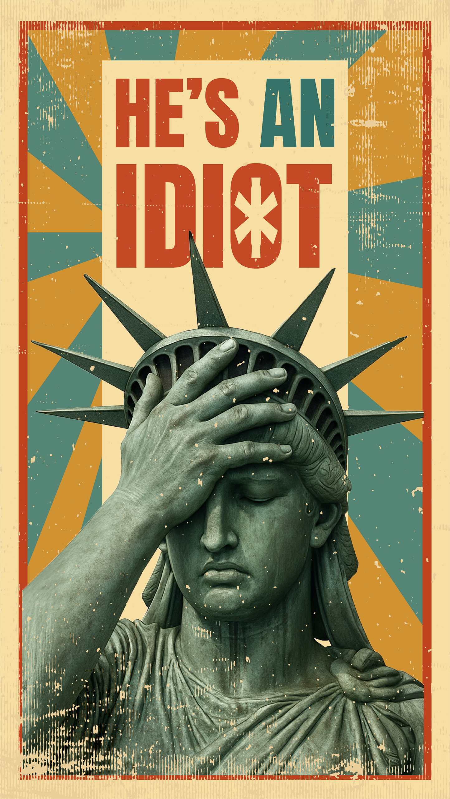 He's An Idiot - Unisex Standard Crew T-Shirt