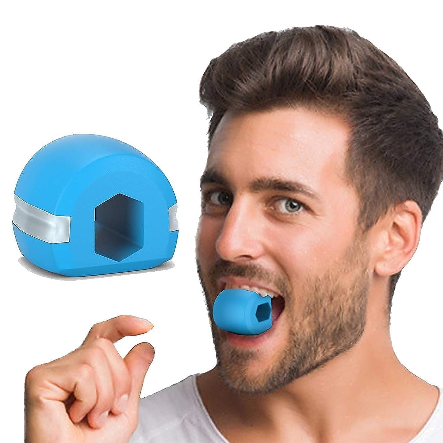 Breathe Better. Look Sharper. 2-in-1 Breathing & Jaw Strengthener