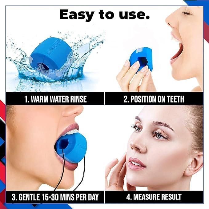 Breathe Better. Look Sharper. 2-in-1 Breathing & Jaw Strengthener