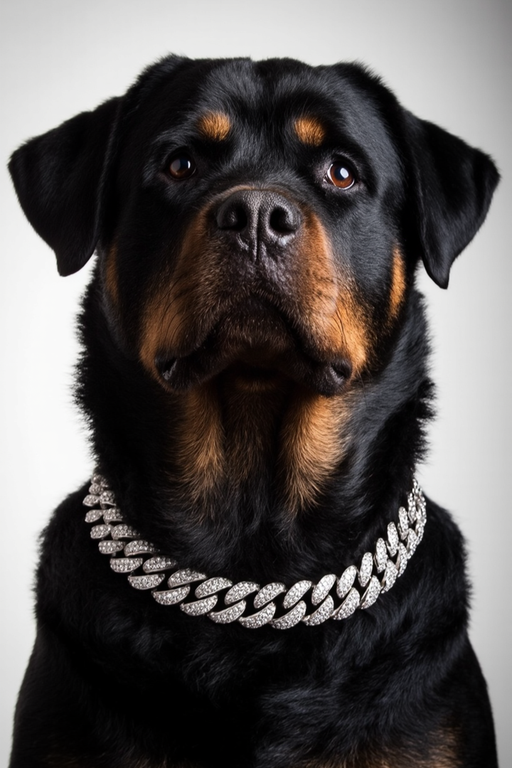 The Diamond Collar - Freezy Cuban Chain in White Gold