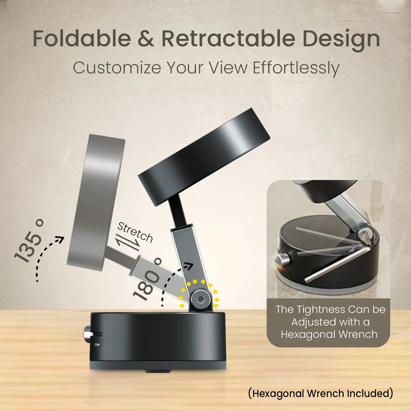 HOLD M - Vacuum Magnetic Suction Phone Holder