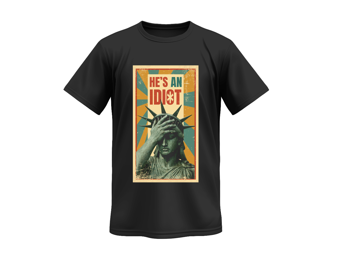He's An Idiot - Unisex Standard Crew T-Shirt