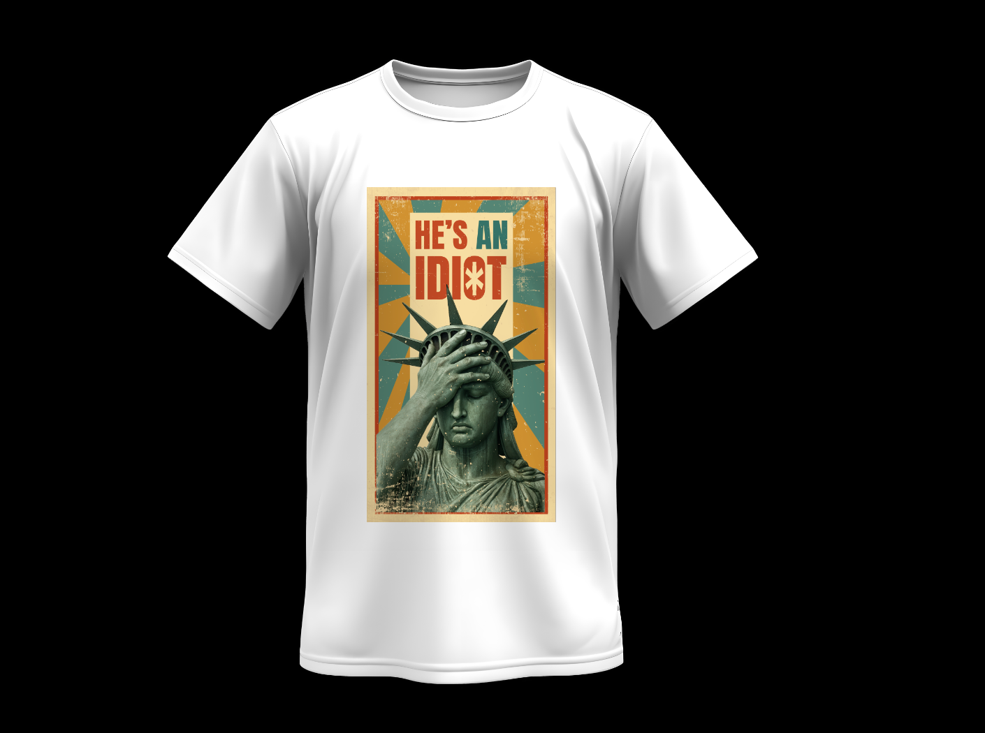 He's An Idiot - Unisex Standard Crew T-Shirt