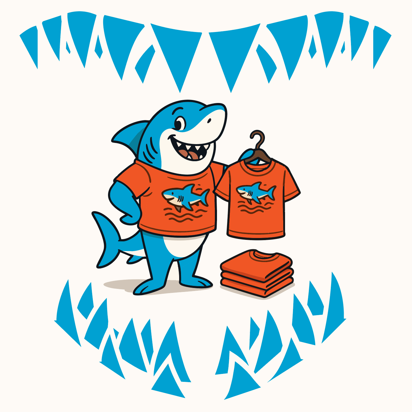Digi Sharks Custom T-Shirts