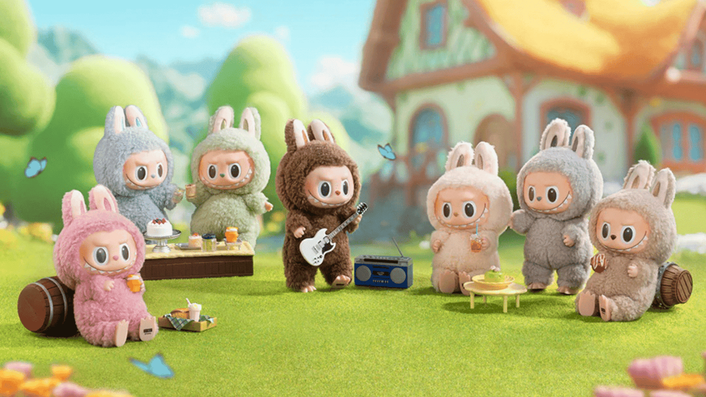 𝐎𝐫𝐢𝐠𝐢𝐧𝐚𝐥 𝐋𝐚𝐛𝐮𝐛𝐮 𝐃𝐨𝐥𝐥 Birthday Gift Labubu | Cartoon Doll | Labubu Character Toy | Labubu Toy | Labubu Action Figure | Random Design Action Figures Collectible Toys - 1 PCS